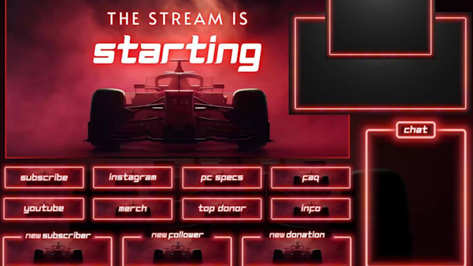 Streamyard Screen Design Design high quality streamyard overlays for podcasts by Abayomistream ...