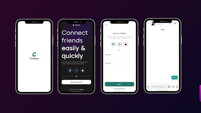 flutter app for android and ios