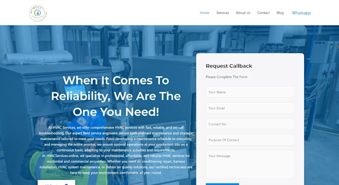 create a modern and mobile friendly SEO wordpress website