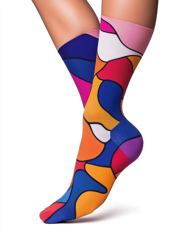 design a unique socks design