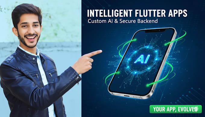 develop your complete ai flutter app with a custom backend