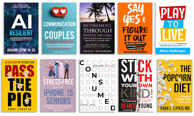 design a best seller book cover that sells