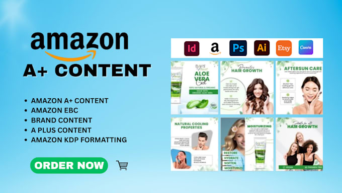 design amazon aplus content, amazon ebc, enhance brand content, a plus content