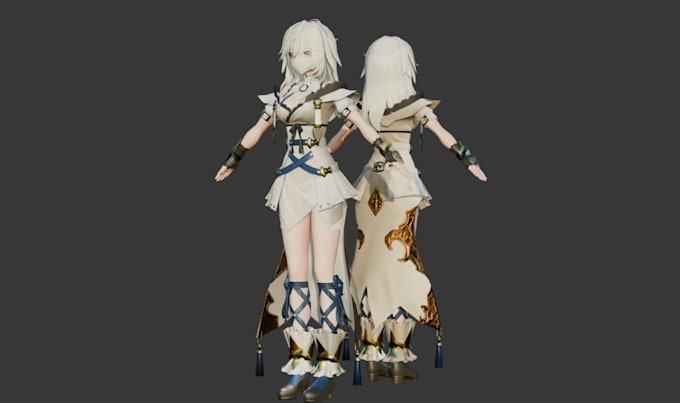 fix rig port and convert 3d vtuber vrchat avatar vroid vrm model warudo gmod mmd