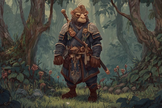 create fantasy character design