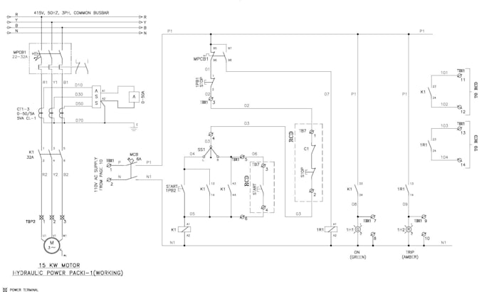 autocad electrical panel schematic drawing