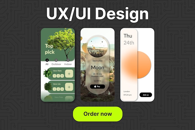do figma website mobile, TV app ui ux design