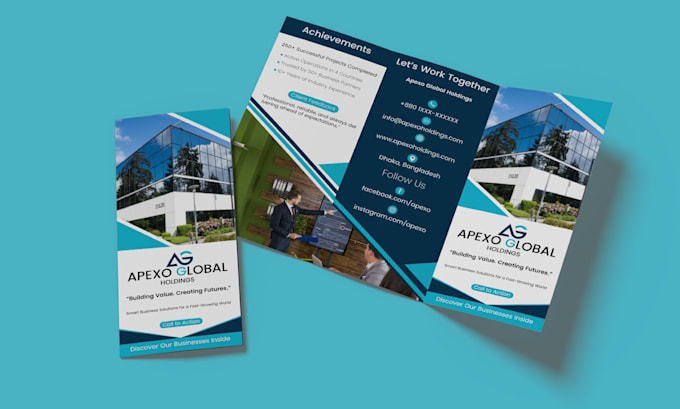 design booklet, flyer, bifold  and trifold brochure design