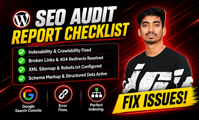 do technical SEO audit for wordpress website