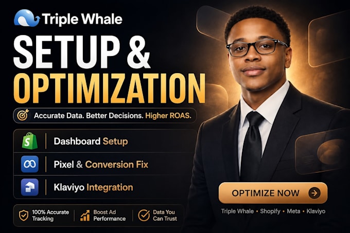 fix shopify tracking, meta pixel, ga4 and triple whale setup