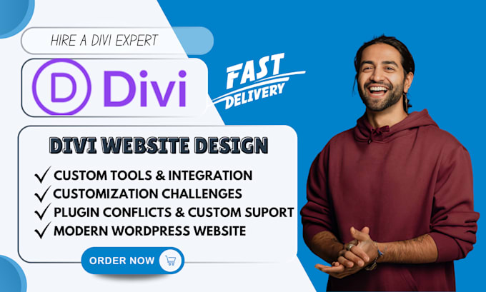 build divi wordpress website design divi website redesign with divi theme expert