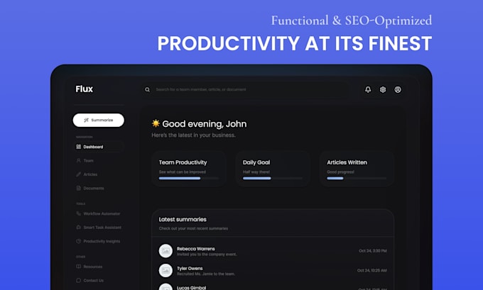 build you a professional high converting landing page