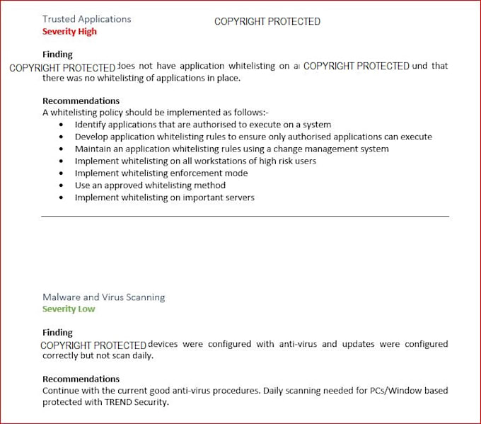 triage, diagnose, and prescribe cybersecurity