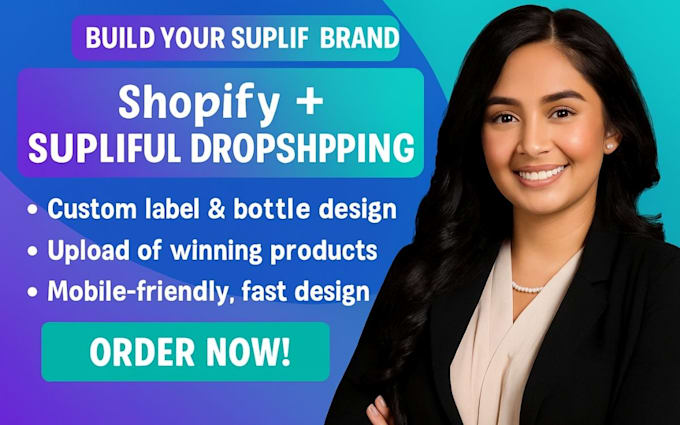 design supliful product label supliful product upload supliful shopify website