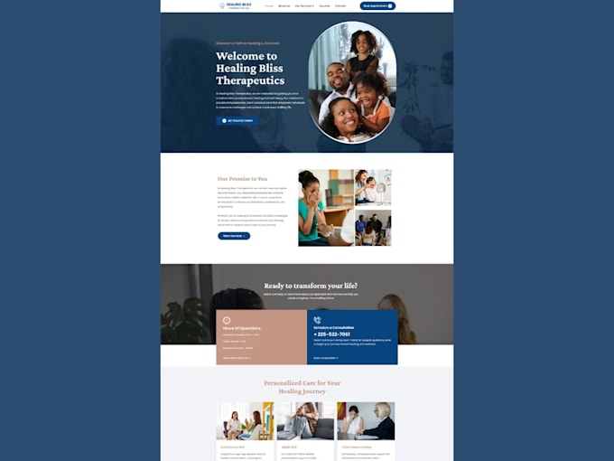 design redesign wordpress website, website development as a full stack developer