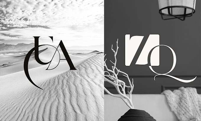 create a timeless monogram logo