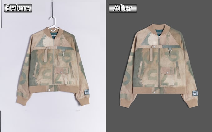 do ghost mannequin neck joint and wrinkle removal