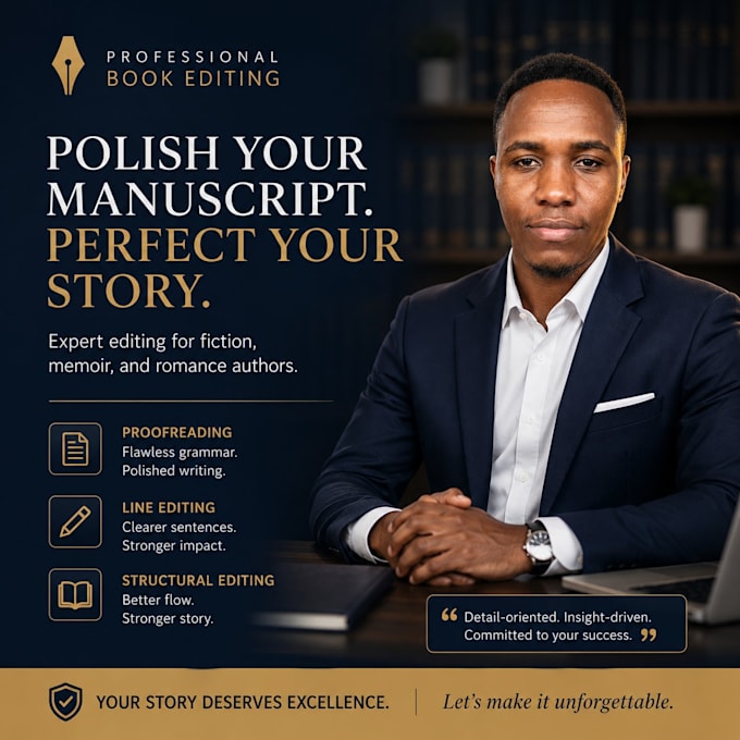 offer editing and proofreading for self published ebooks