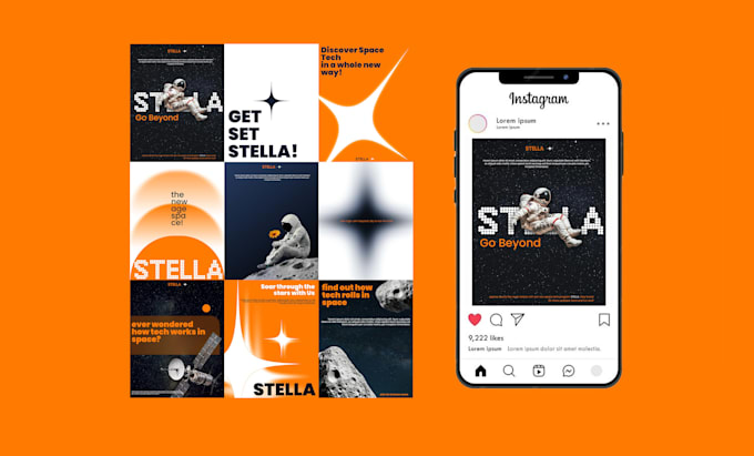 design premium, high impact social media visuals for you