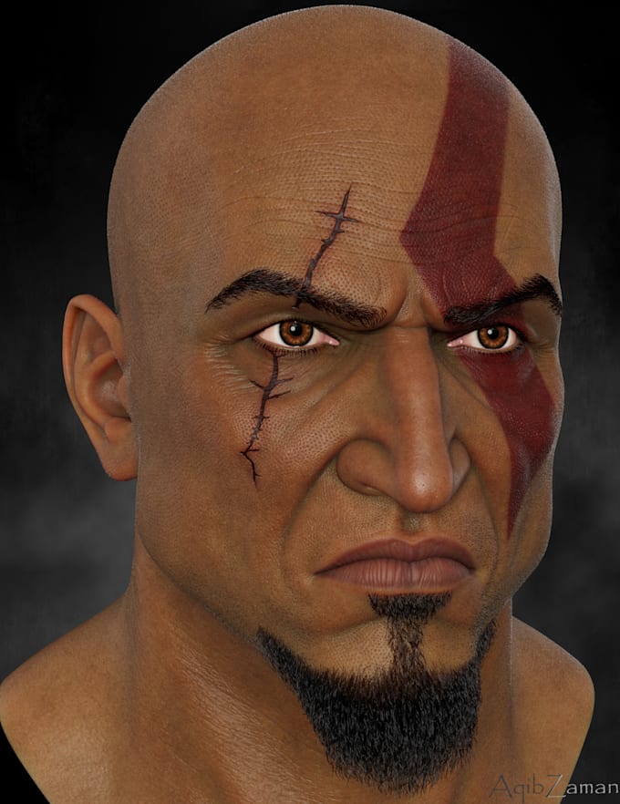do realistic 3d models of character and creature
