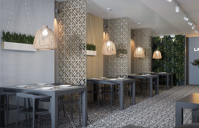 classic 3dinterior,modern restaurant design,commercial space,bar,cafe,cgi render
