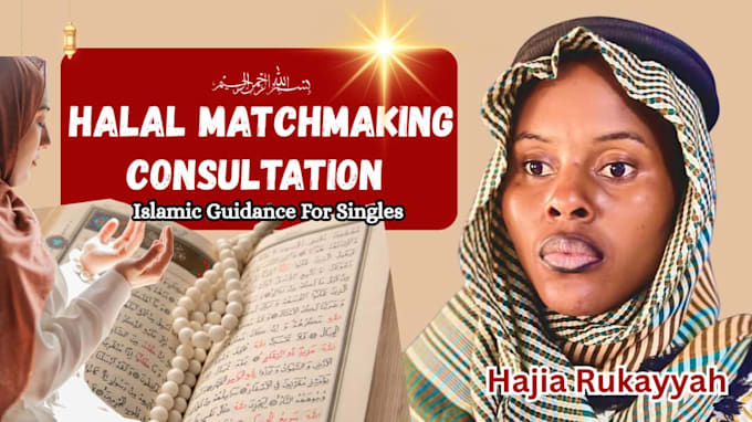 provide halal matchmaking consultation for muslim singles