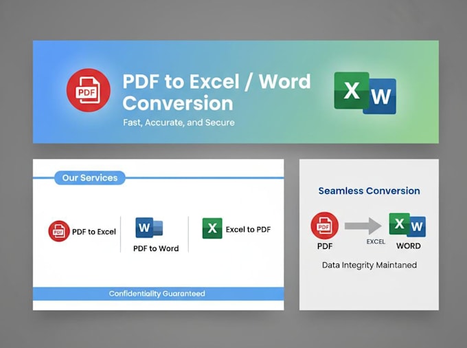 provide excel or word data entry services