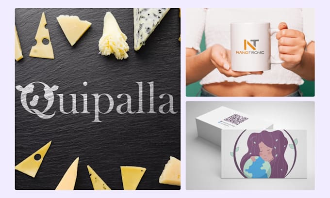 design a professional logo and mockups for your business