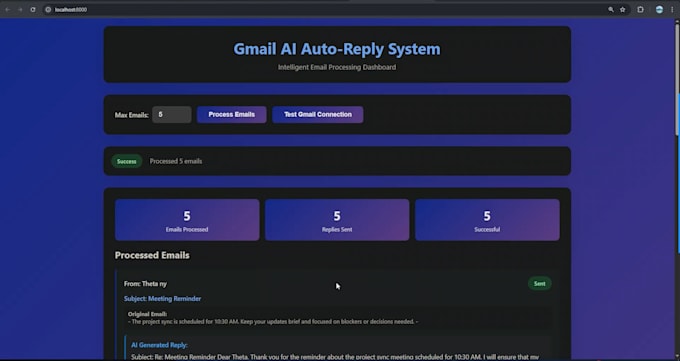 build an ai email bot to auto reply and manage your inbox