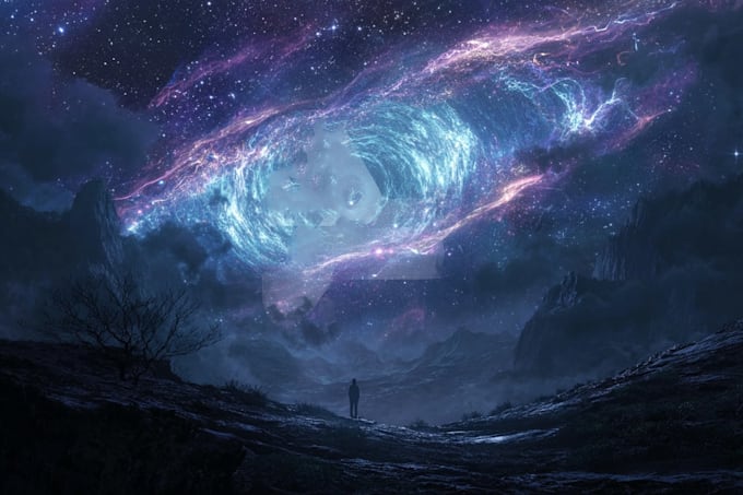make you a scifi illustration