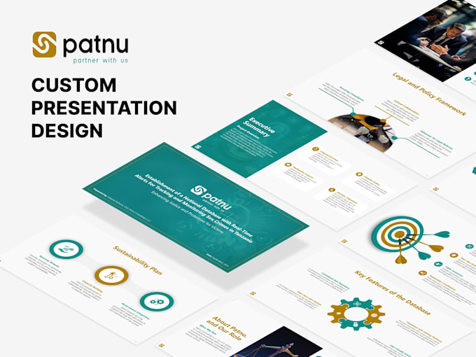 design modern business presentations