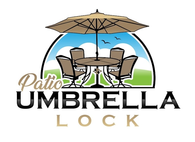 design unique umbrella logo with one day delivery