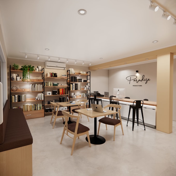 render your 3d model using sketchup and enscape