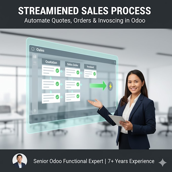 setup odoo sales basics for quotes and invoicing