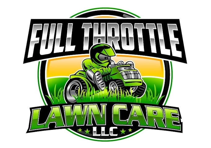 design luxury lawn care logo