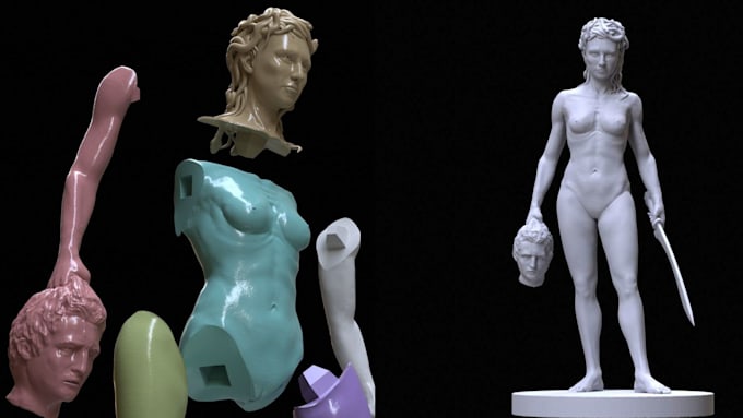 fix repair modify adjust clean edit 3d model file stl obj 3mf for 3d printing