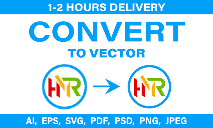 vector tracing, retrace, redraw, convert logo or image