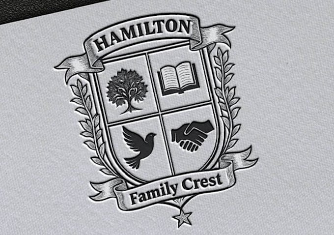 Design a custom coat of arms, heraldic and family crest logo by Shelia ...
