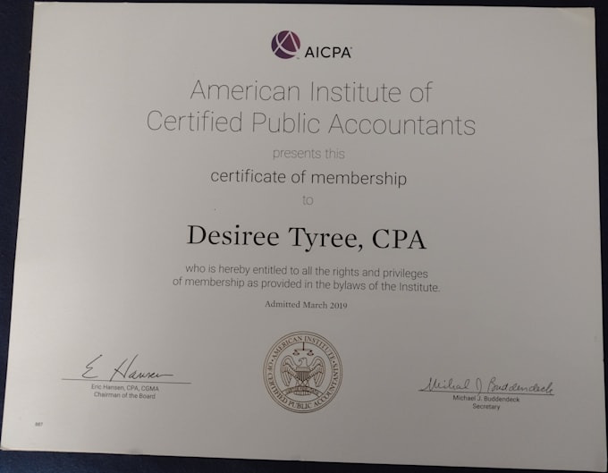 provide US tax planning with a licensed CPA