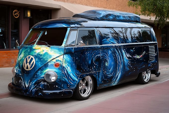 design professional vehicle wrap, van wrap and car wrap