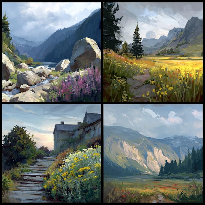 do environment concept arts