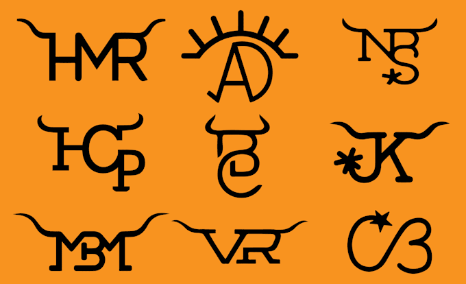 do cattle brand, western, ranch logo creation