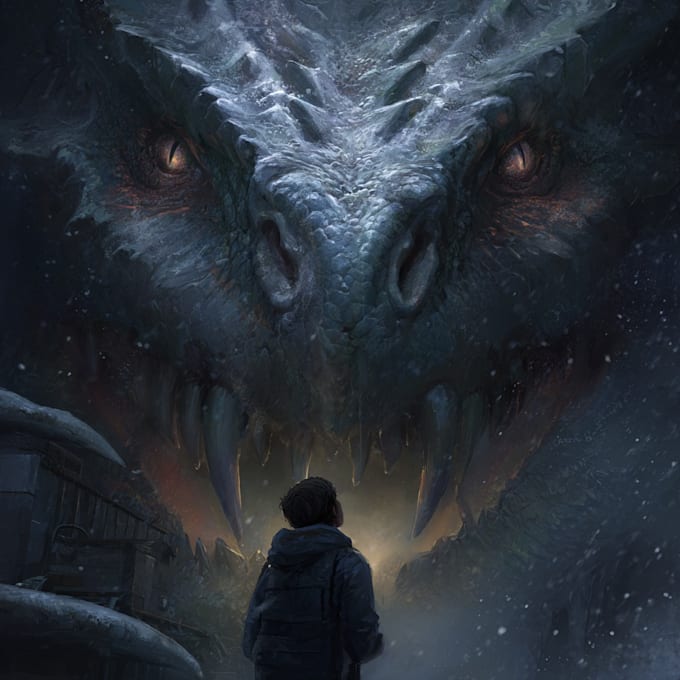draw illustration for cover novels
