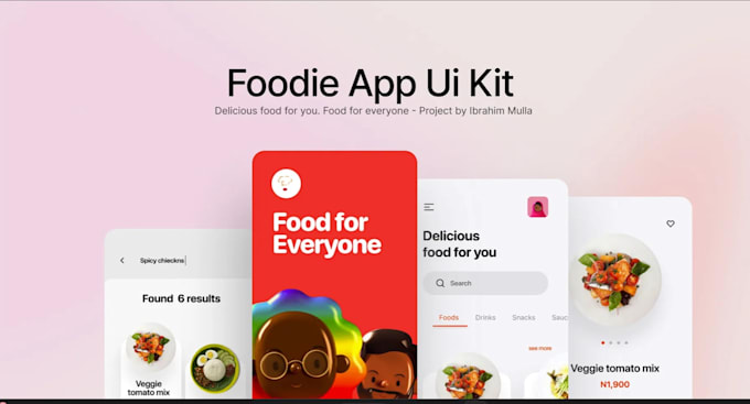 Design a modern and user friendly ui ux for your website or mobile app ...