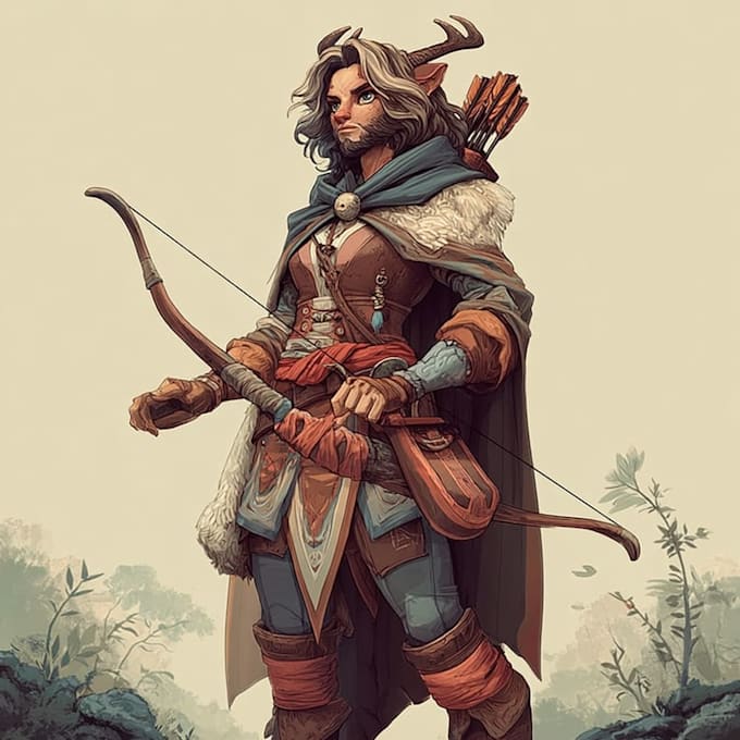 Draw your dnd or ttrpg fantasy character art by Dawie_cohen | Fiverr