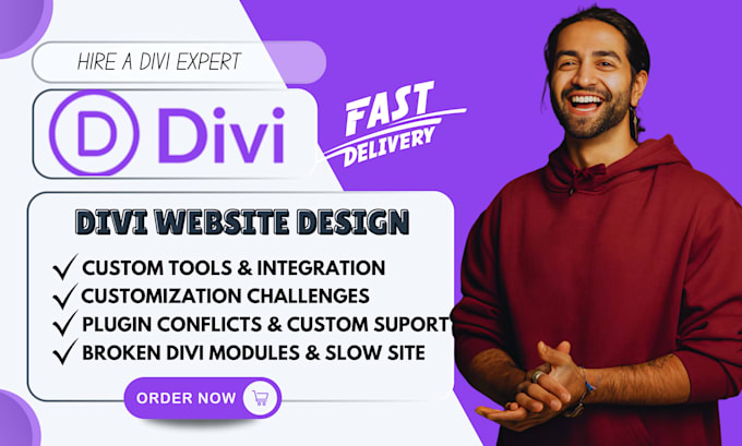 be divi theme expert, divi builder, divi customization, redesign divi website