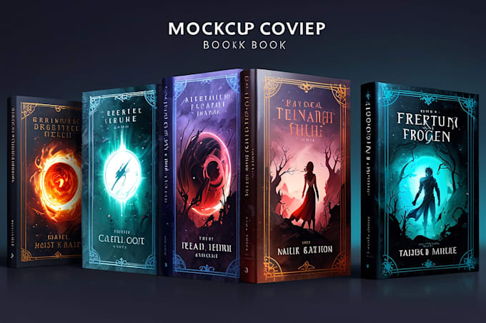 design fantasy, romance and sci fi book covers