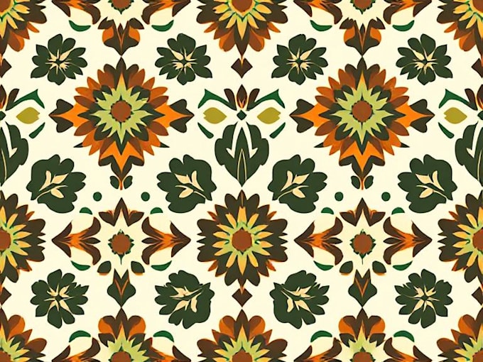 design unique seamless pattern for textile fabric prints
