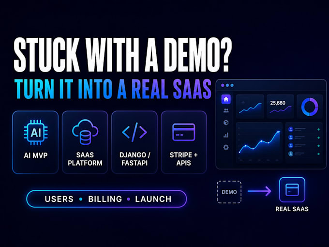 build your ai saas mvp and multi tenant saas platform