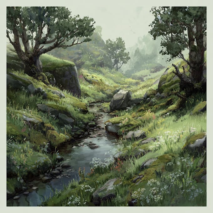 do environment concept art